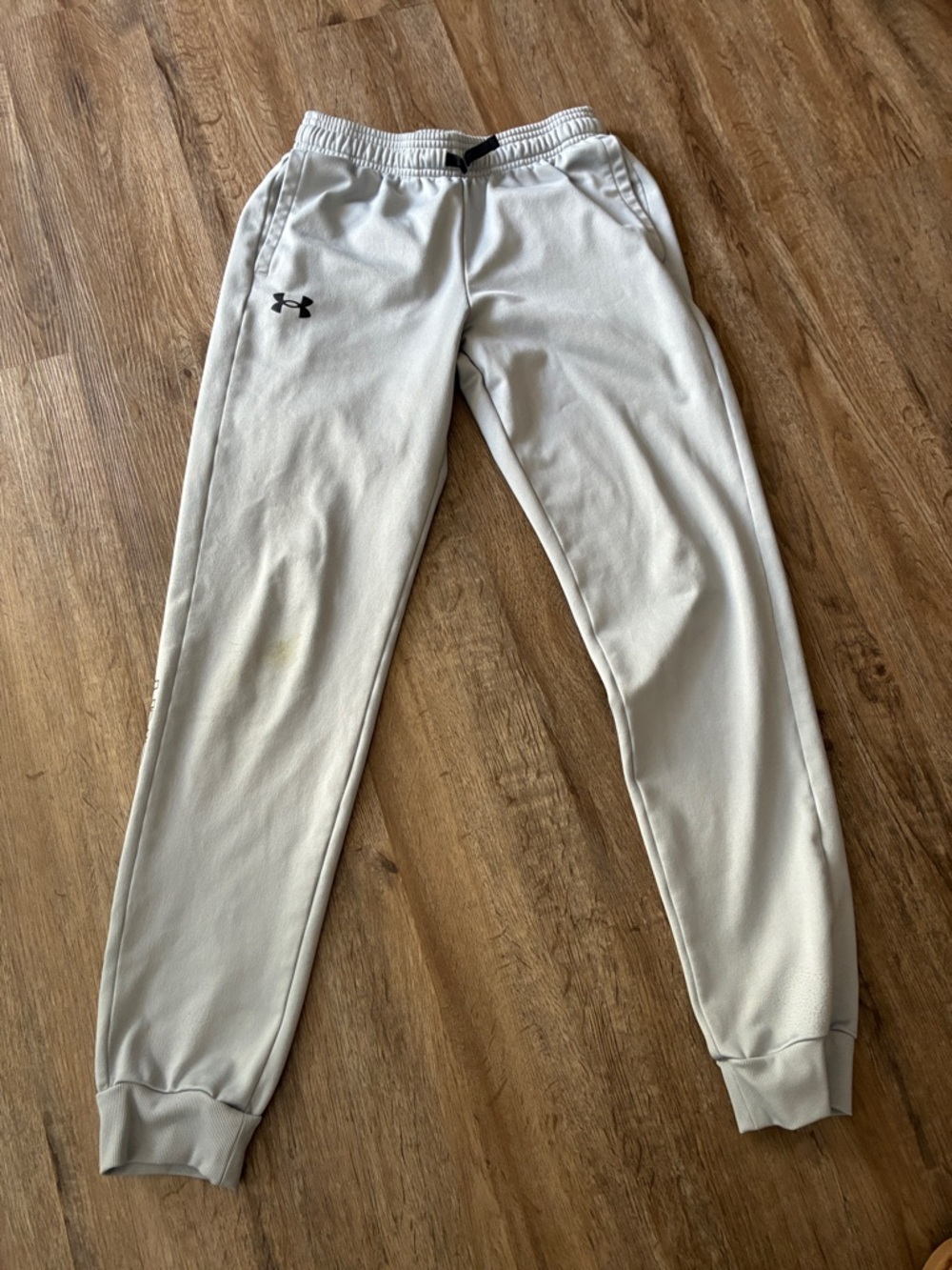 Under Armour Light Gray Athletic Joggers
